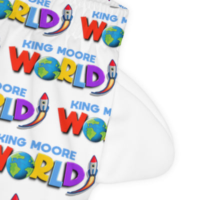King Moore World Kids Joggers (White)