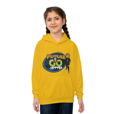 Future Go Getter Kids Hoodie (Yellow) Sublimation
