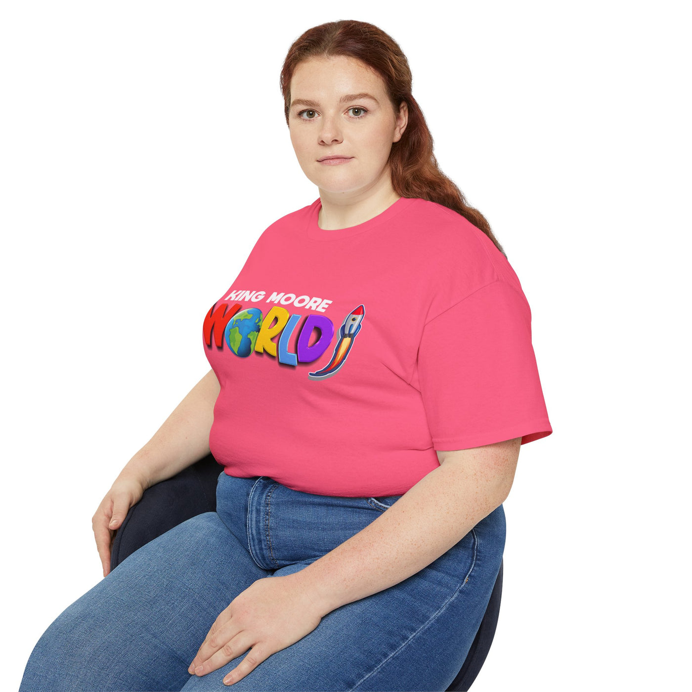 "KING MOORE WORLD" Graphic Adult T-Shirt (10 Colors)