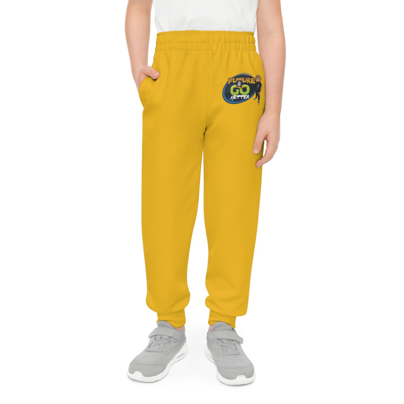 Future Go Getter Kids Joggers (Yellow)