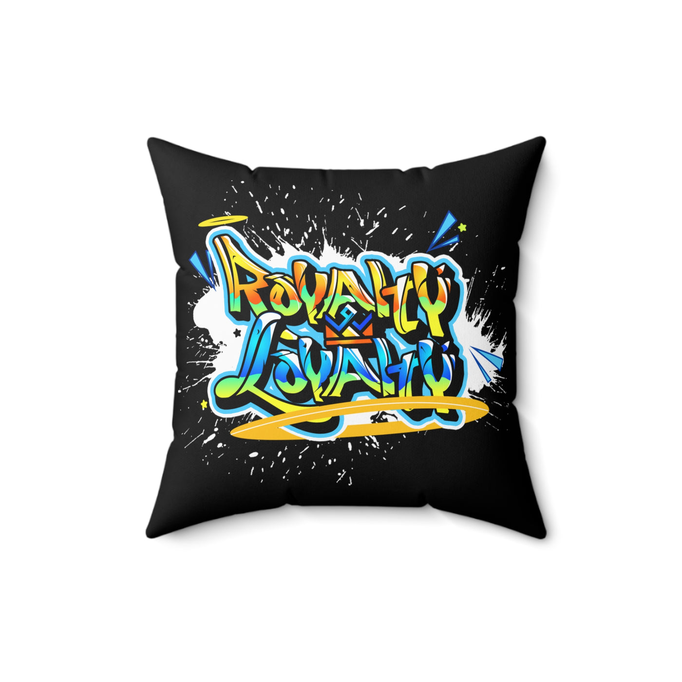 Royalty & Loyalty Square Pillow