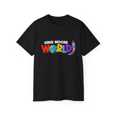 "KING MOORE WORLD" Graphic Adult T-Shirt (10 Colors)