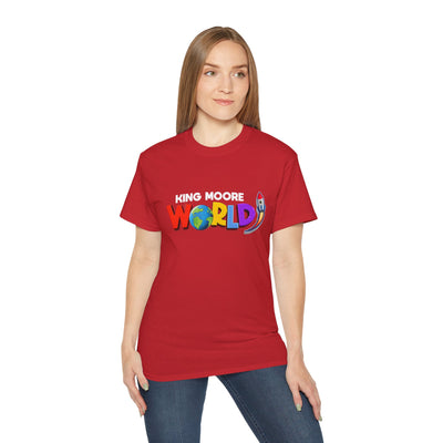 "KING MOORE WORLD" Graphic Adult T-Shirt (10 Colors)