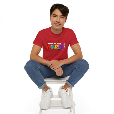 "KING MOORE WORLD" Graphic Adult T-Shirt (10 Colors)
