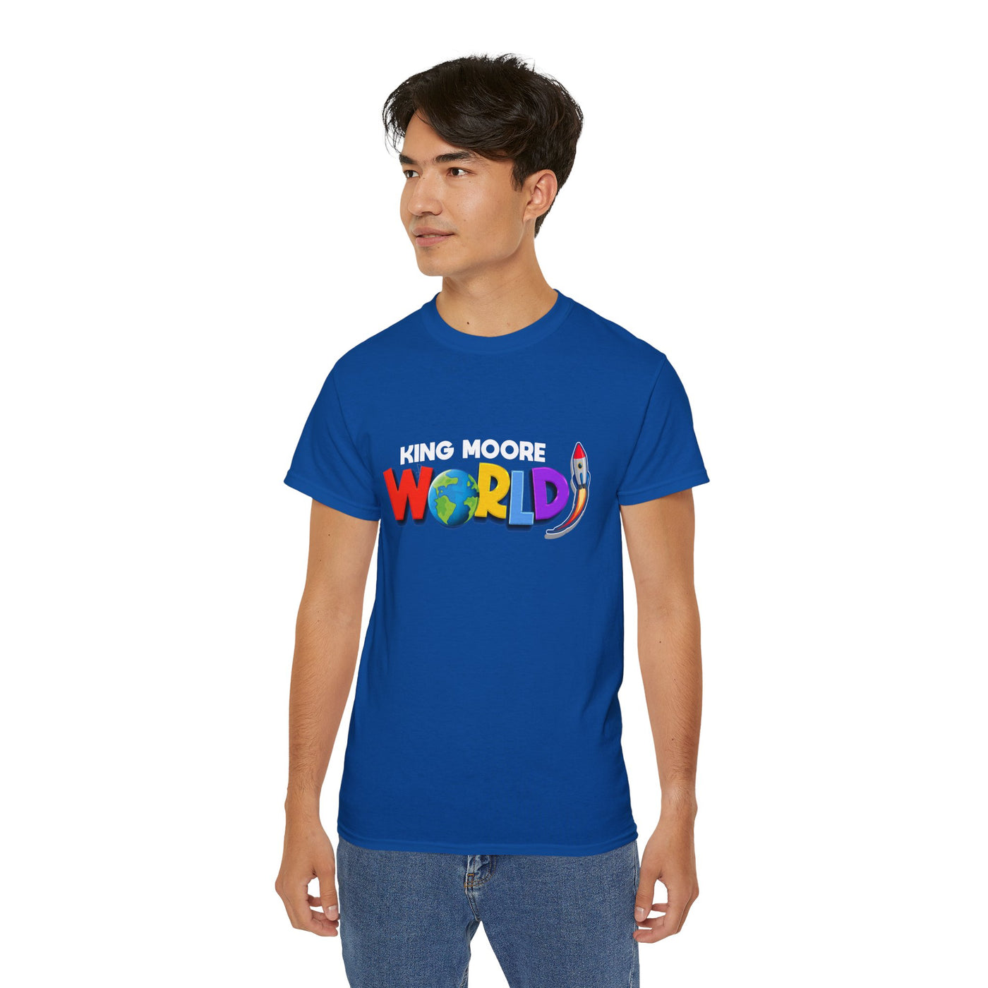 "KING MOORE WORLD" Graphic Adult T-Shirt (10 Colors)
