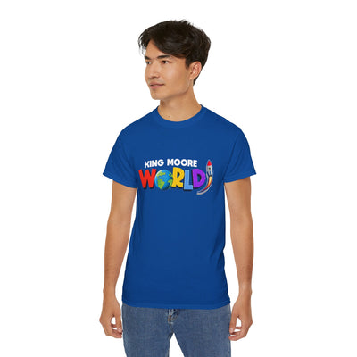"KING MOORE WORLD" Graphic Adult T-Shirt (10 Colors)