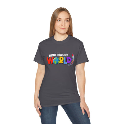"KING MOORE WORLD" Graphic Adult T-Shirt (10 Colors)