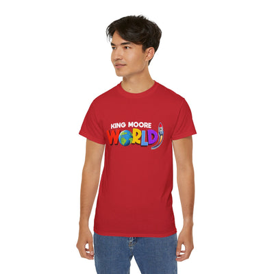 "KING MOORE WORLD" Graphic Adult T-Shirt (10 Colors)