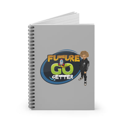 Future Go Getter Spiral Notebook (Grey)