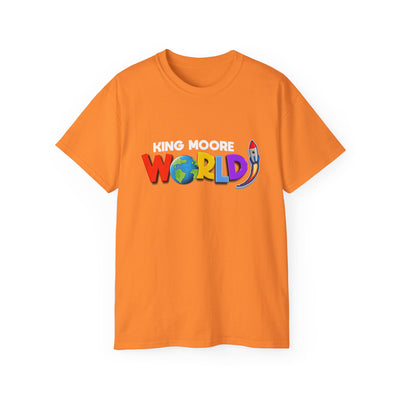"KING MOORE WORLD" Graphic Adult T-Shirt (10 Colors)