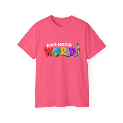 "KING MOORE WORLD" Graphic Adult T-Shirt (10 Colors)
