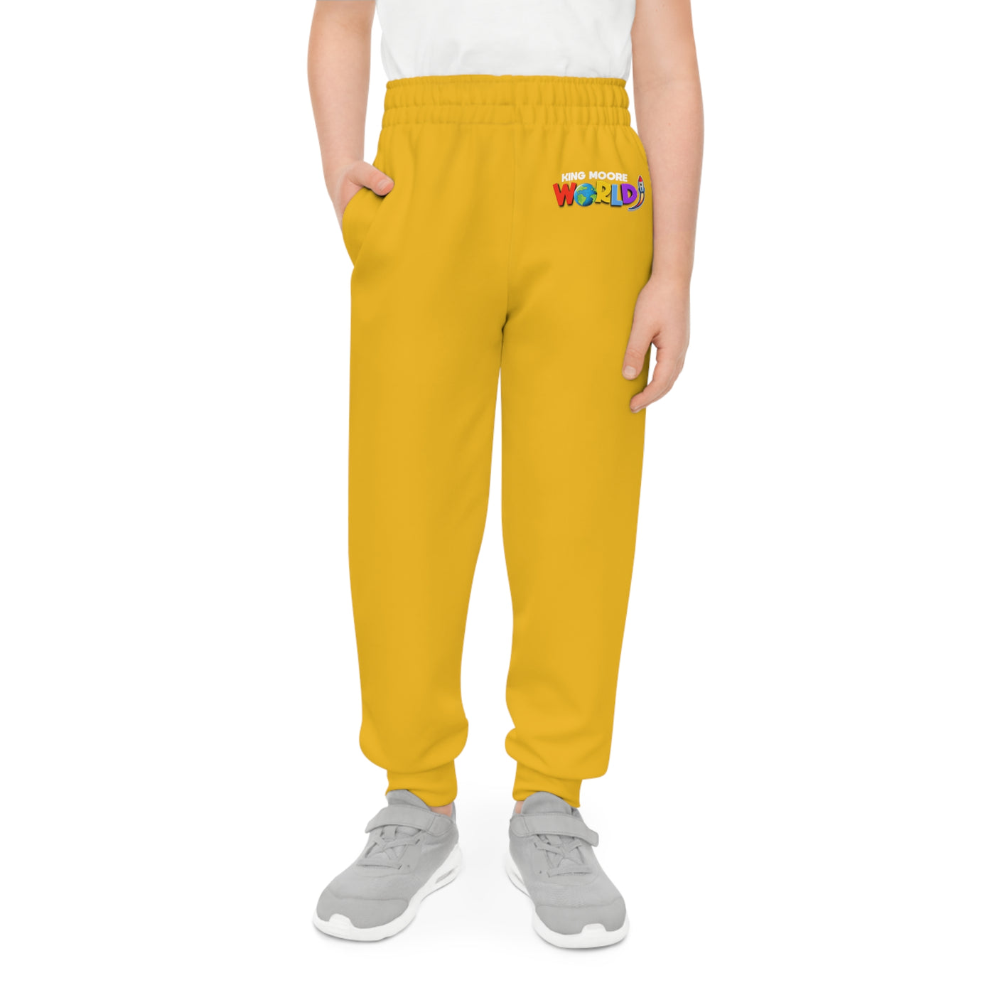 King Moore Kids Joggers (Yellow)