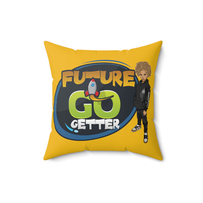 Future Go Getter Square Pillow
