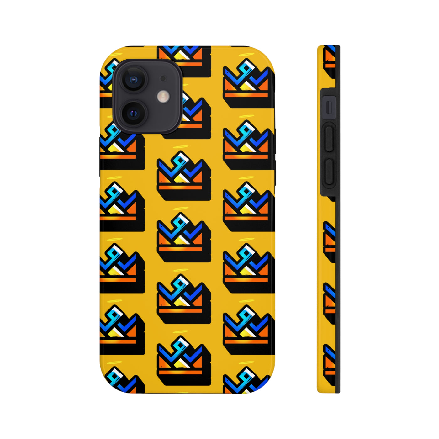 Colorful Crown Pattern Iphone Case