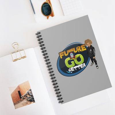 Future Go Getter Spiral Notebook (Grey)