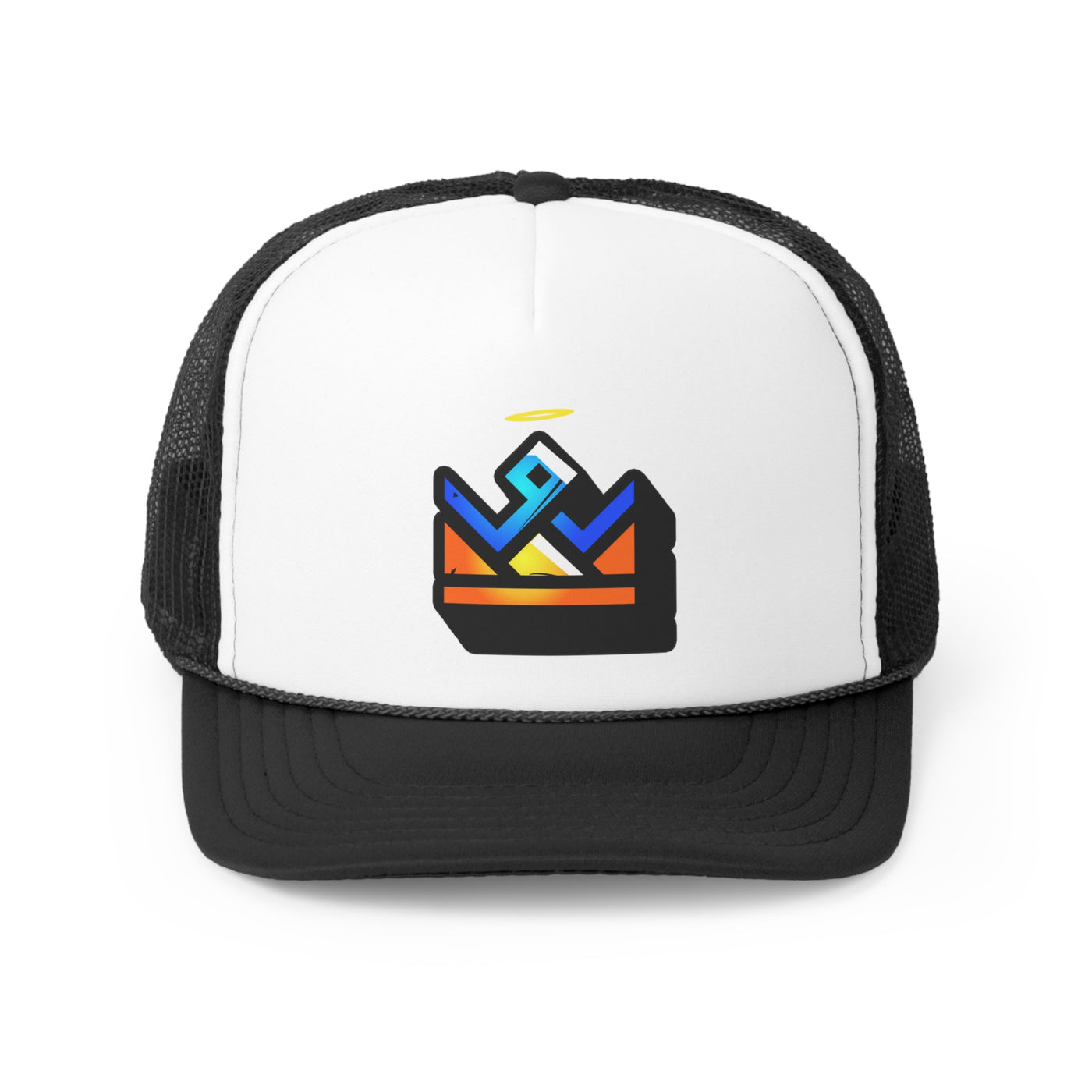 Colorful Crown Trucker Snapback (4Colors)