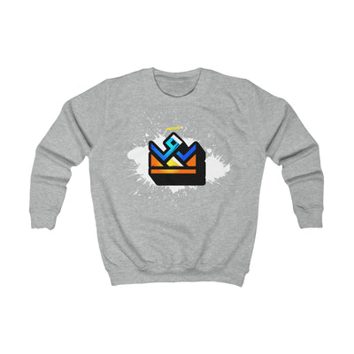 Colorful Crown Kids Sweatshirt (9Colors)