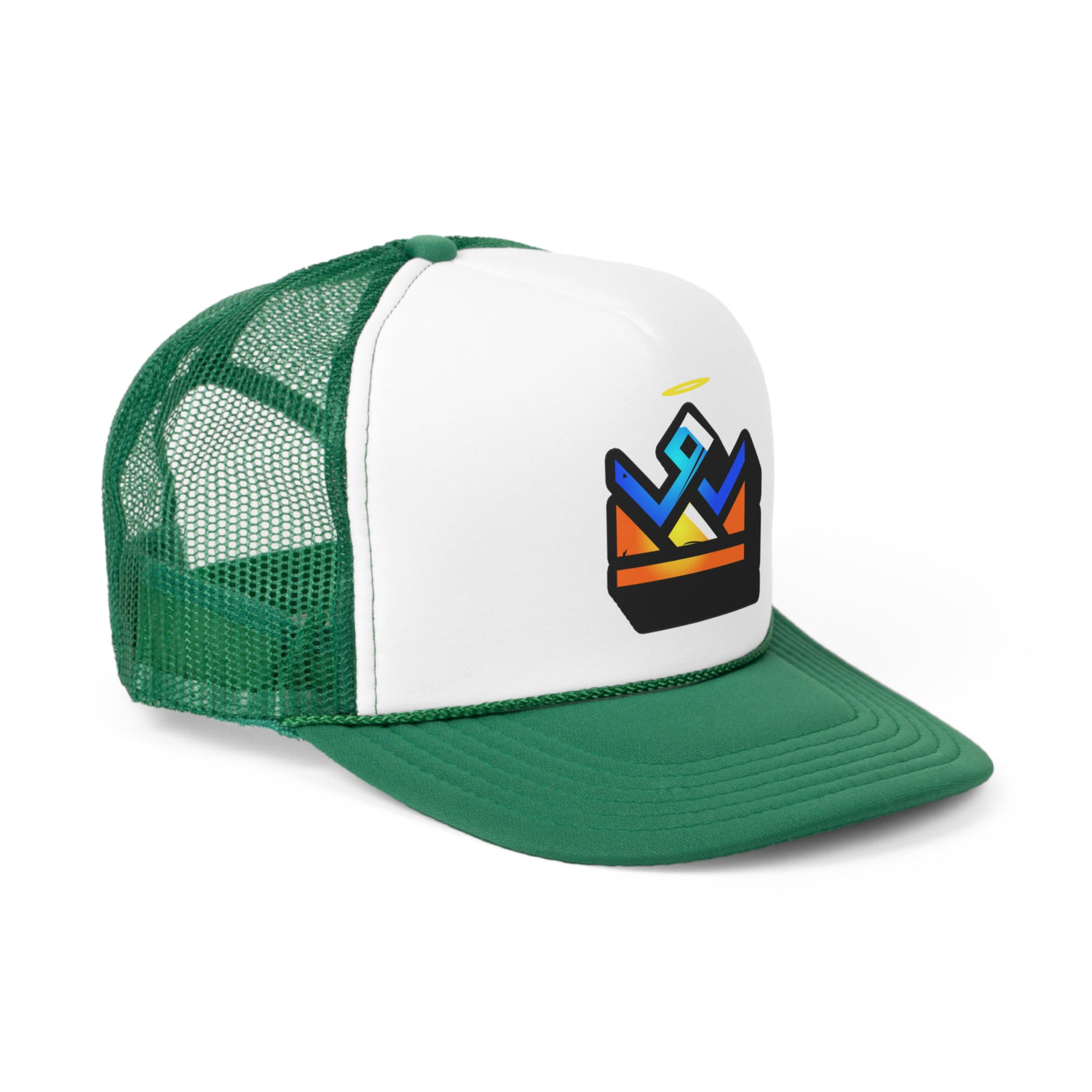 Colorful Crown Trucker Snapback (4Colors)