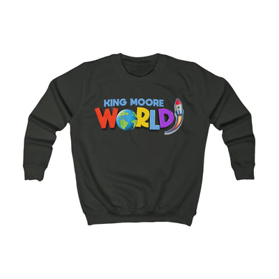 King Moore World Kids Sweatshirt Blue Name (9Colors)