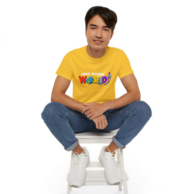 "KING MOORE WORLD" Graphic Adult T-Shirt (10 Colors)