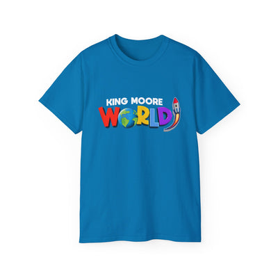 "KING MOORE WORLD" Graphic Adult T-Shirt (10 Colors)