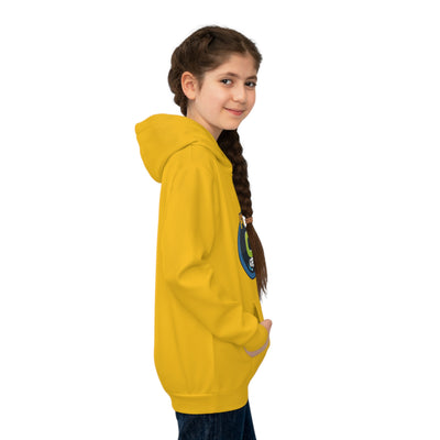 Future Go Getter Kids Hoodie (Yellow) Sublimation