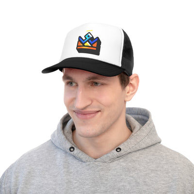 Colorful Crown Trucker Snapback (4Colors)