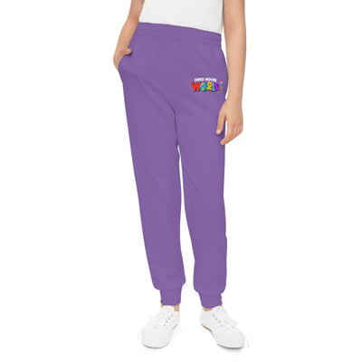 King Moore World Kids Joggers (Purple)