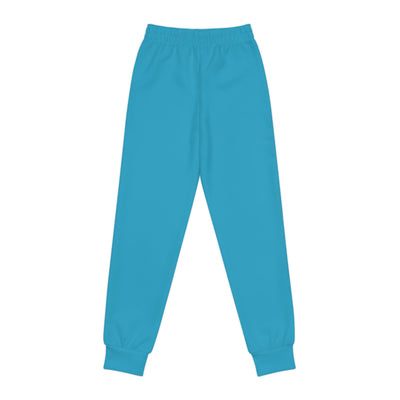 Colorful Crown Kids Joggers (Turquoise)