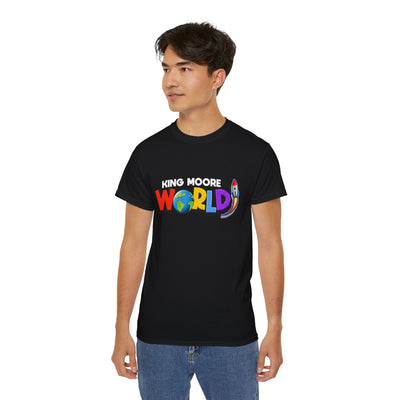 "KING MOORE WORLD" Graphic Adult T-Shirt (10 Colors)
