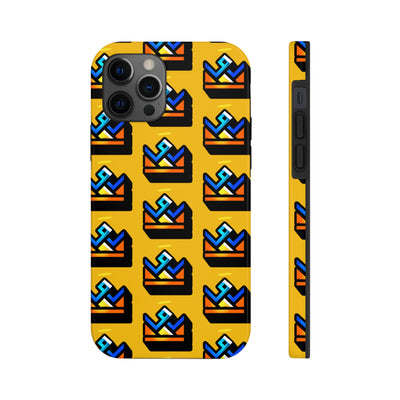 Colorful Crown Pattern Iphone Case