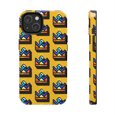 Colorful Crown Pattern Iphone Case