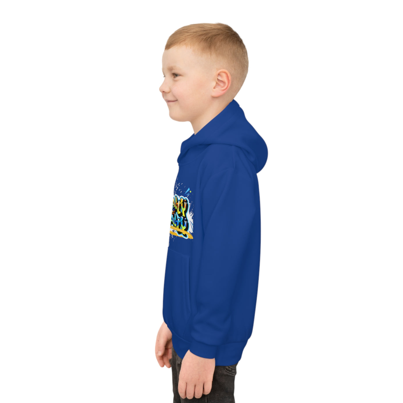 Royalty & Loyalty Kids Hoodie (Royal Blue) Sublimation