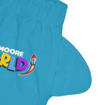 King Moore World Kids Joggers (Turquoise)