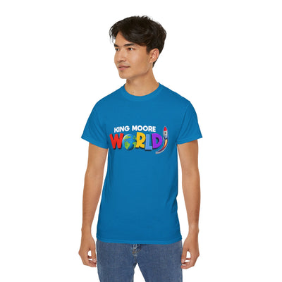"KING MOORE WORLD" Graphic Adult T-Shirt (10 Colors)