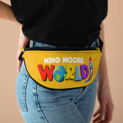 Small King Moore World Fanny Pack (Yellow)