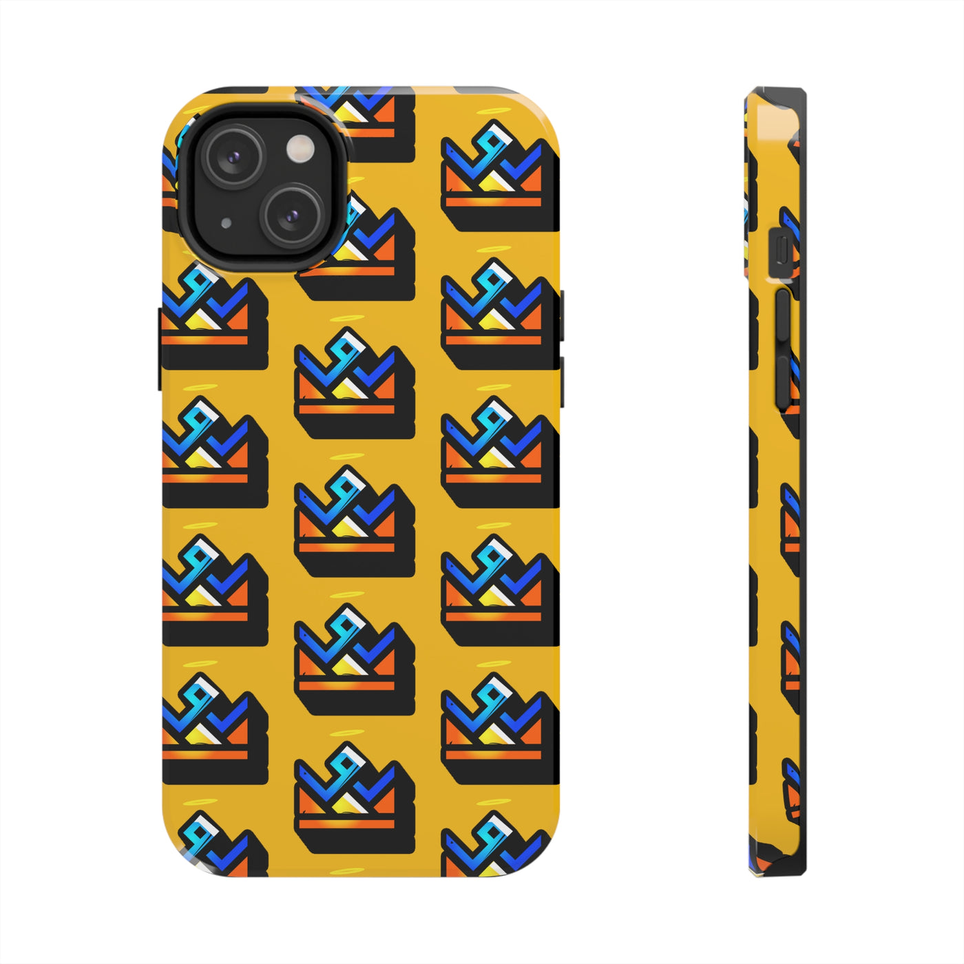 Colorful Crown Pattern Iphone Case