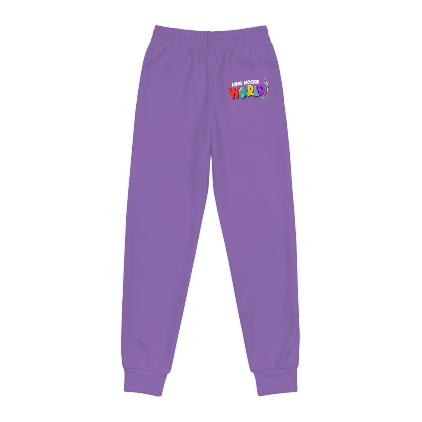 King Moore World Kids Joggers (Purple)