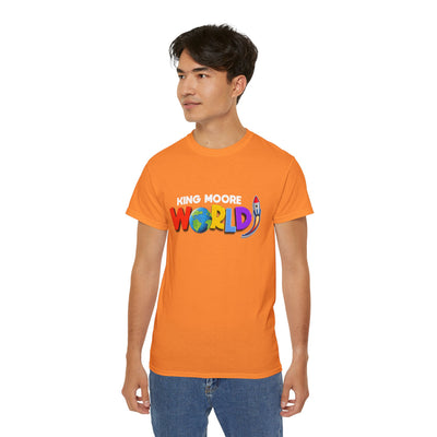"KING MOORE WORLD" Graphic Adult T-Shirt (10 Colors)