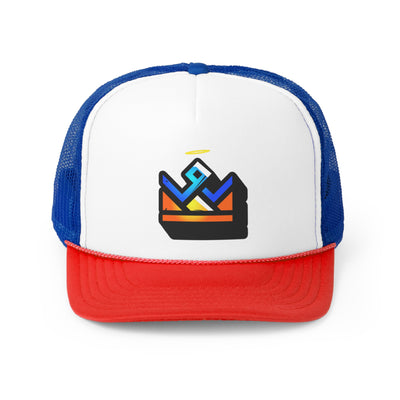 Colorful Crown Trucker Snapback (4Colors)
