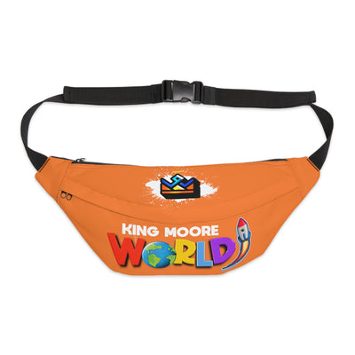 King Moore World Large Fanny Pack (Orange)