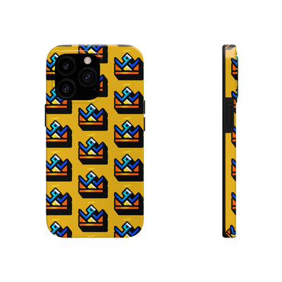 Colorful Crown Pattern Iphone Case