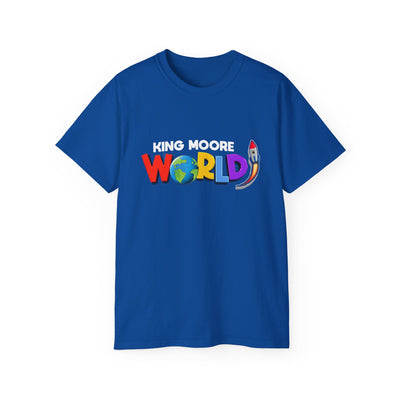 "KING MOORE WORLD" Graphic Adult T-Shirt (10 Colors)