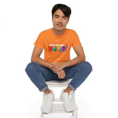 "KING MOORE WORLD" Graphic Adult T-Shirt (10 Colors)