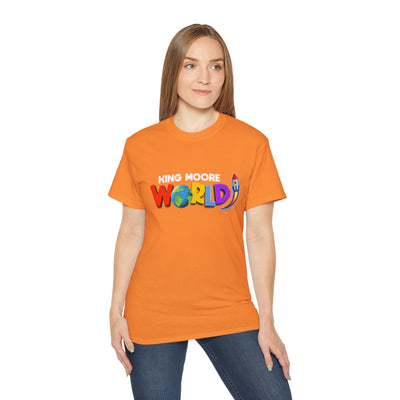 "KING MOORE WORLD" Graphic Adult T-Shirt (10 Colors)