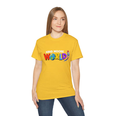 "KING MOORE WORLD" Graphic Adult T-Shirt (10 Colors)