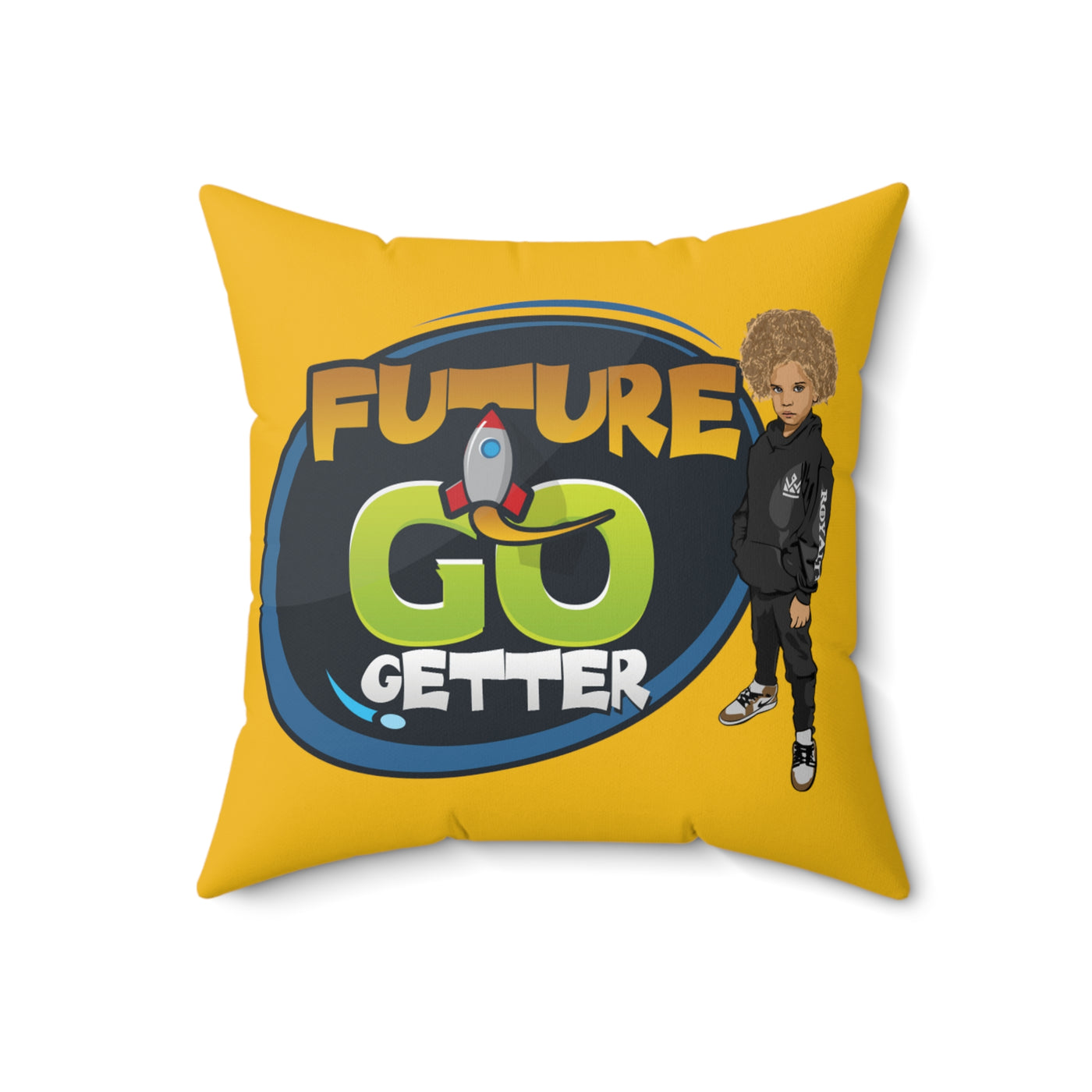 Future Go Getter Square Pillow