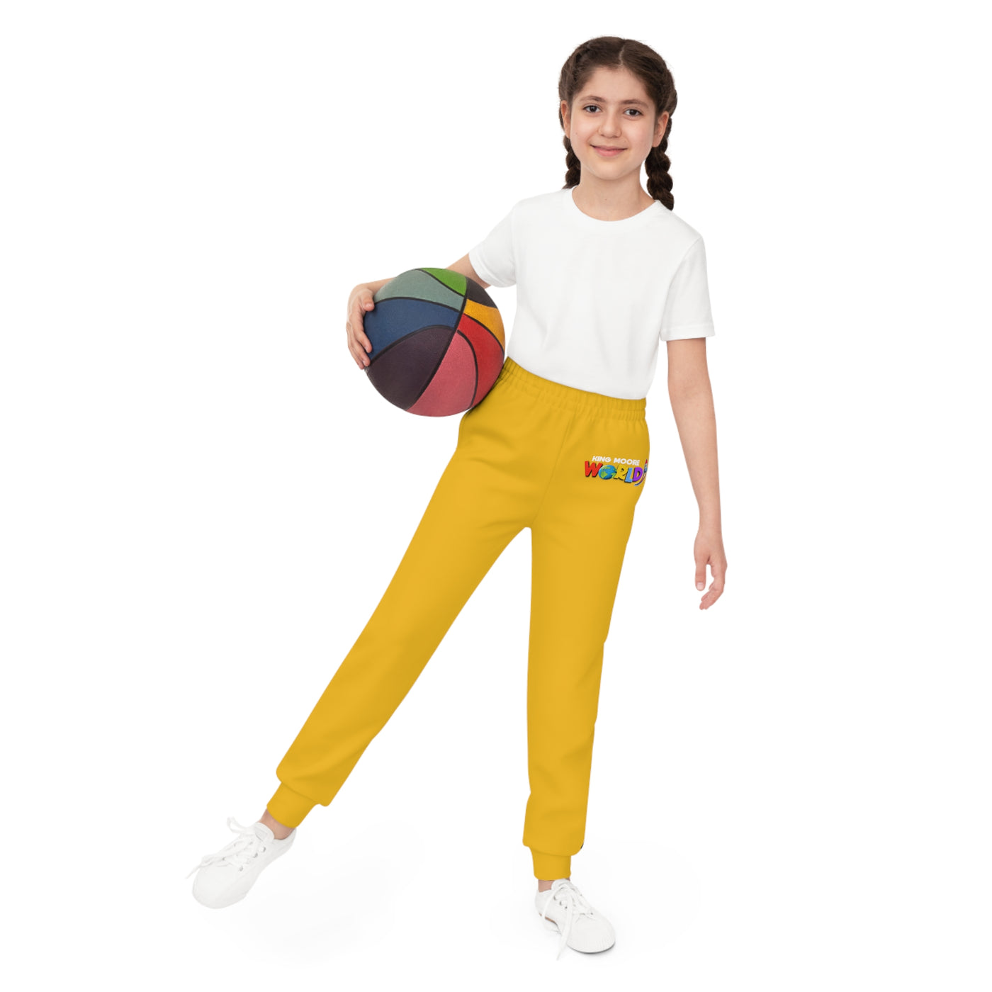 King Moore Kids Joggers (Yellow)