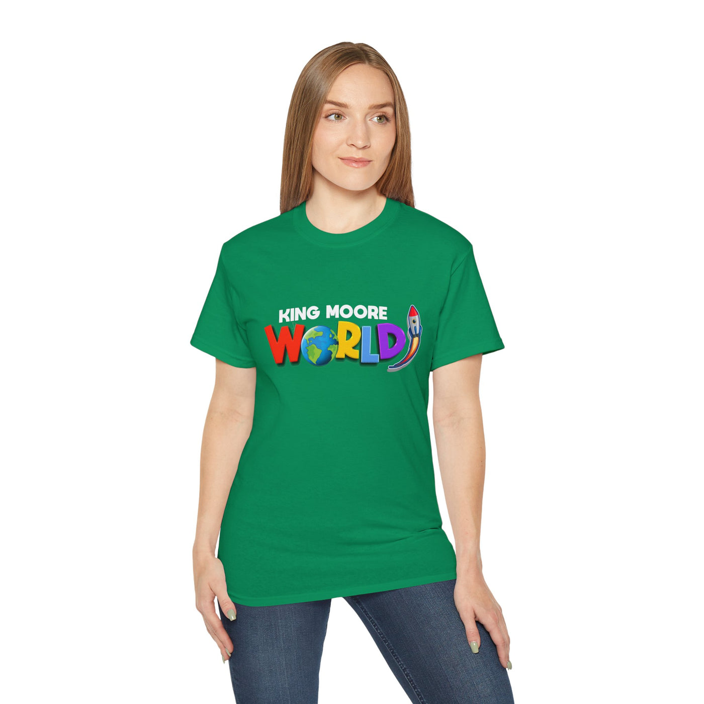"KING MOORE WORLD" Graphic Adult T-Shirt (10 Colors)