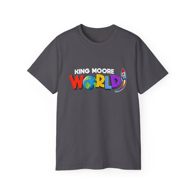"KING MOORE WORLD" Graphic Adult T-Shirt (10 Colors)